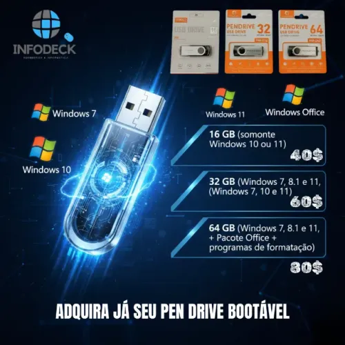 Pen drive Bootavel