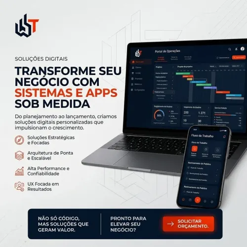 Criação de Sistemas, Sites e Apps Belo Horizonte