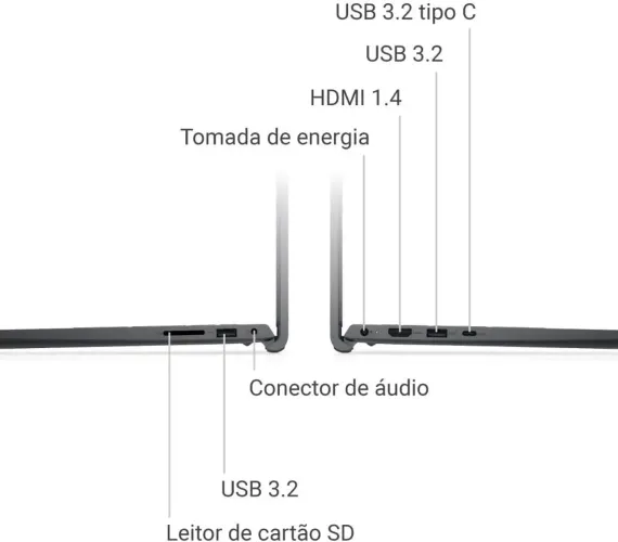 3x s juros!!Na caixa!!! Notebook Dell Inspiron I15-I1300-A25P