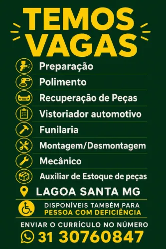 Empregos Lagoa Santa