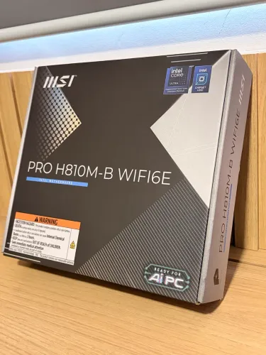 Placa Mae (intel) Msi Pro H810m-b Wifi6e Ddr5 LGA 1851 Ultra Processors