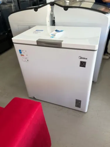 Freezer horizontal MIDEA 198 litros Inverter - bivolt- lacrado