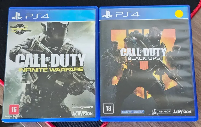 Call of Duty Infinite Warfare e Black Ops 4 - PS4