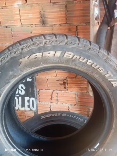 4 PNEUS ARO 16 XBRI BRUTUS T/A