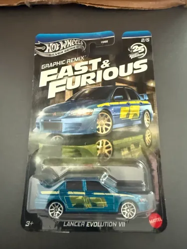 Hot Wheels Mitsubishi Lancer Evolution Velozes e Furiosos Premium