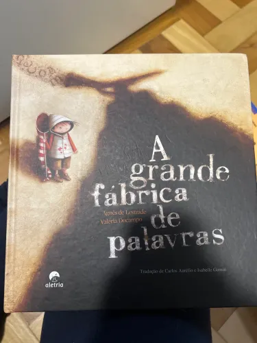 livro a Grande Fábrica de palavras