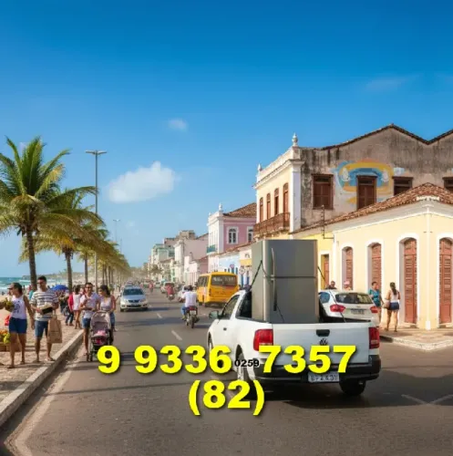 Frete/Transporte de Cargas p/ condomínios com João (82) 9 9336.7357