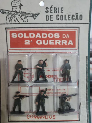 Miniaturas de Soldados da Segunda Guerra