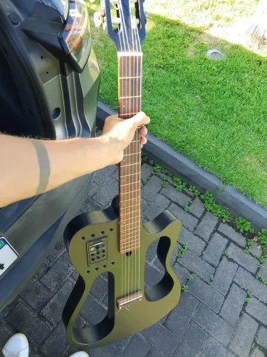 Violão Flat, com captação fishman. Feito por luthier