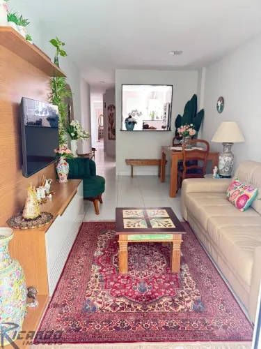 Apartamento à venda em Guarapari-ES, Meaípe: 3 quartos, 1 suíte, 1 vaga, 77,57 m² de área.