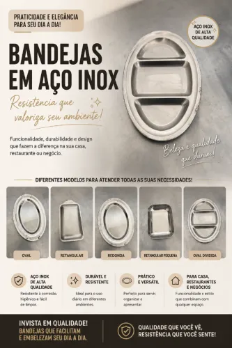 Bandejas Inox