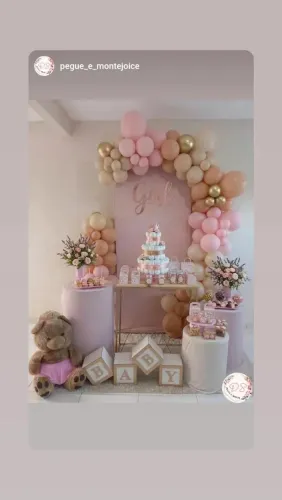 Decoração, pegue e monte