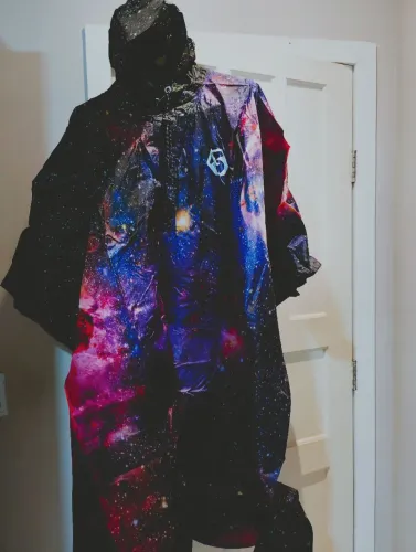 Capa de Chuva Marca Foxelli (USA) Estilo Espacial
