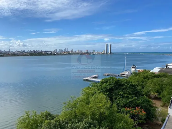 EDF MIRANTE DO CAPIBARIBE - Apartamento de Luxo à Venda no Pina, Recife-PE: 4 Quartos, 4 S