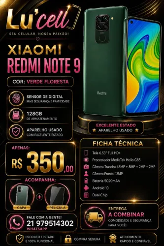 Xiaomi Redimi note 9