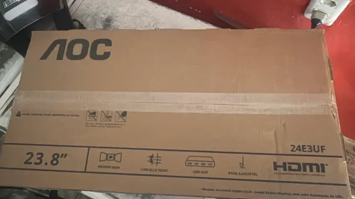 Monitor Gamer AOC - 24E3UF - 100hz - 23,8?