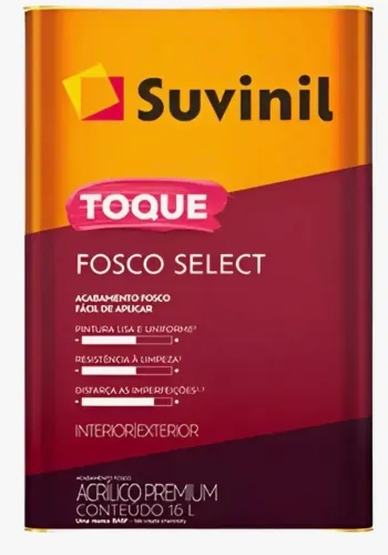 Tinta fosco select suvinil 18l