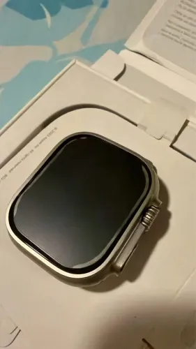 Apple Watch Ultra 2 49mm Titanium White ESTADO DE NOVO POUQUÍSSIMO USADO