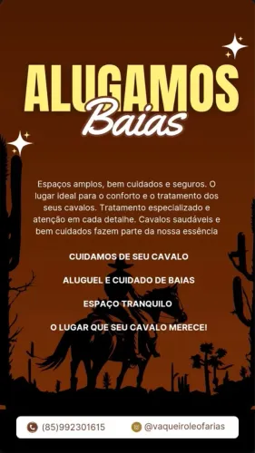 Baias para cavalo