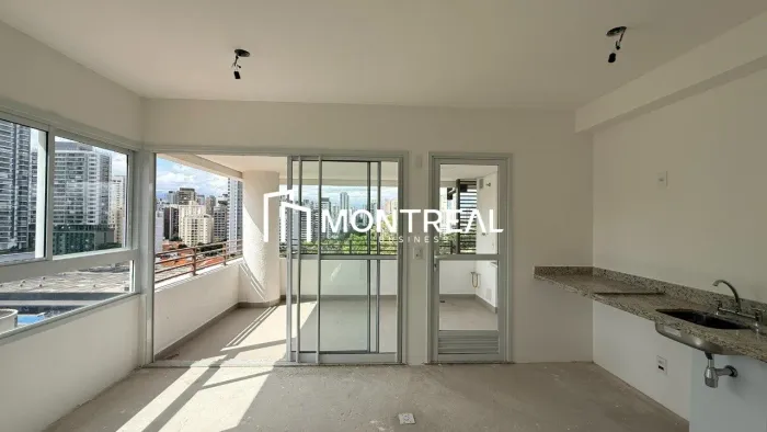 APARTAMENTO À VENDA NO BROOKLIN, 2 SUÍTES. 1 VAGA DE GARAGEM.