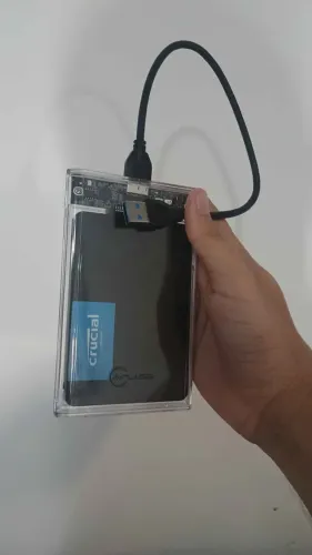 SSD Crucial 480GB com CASE