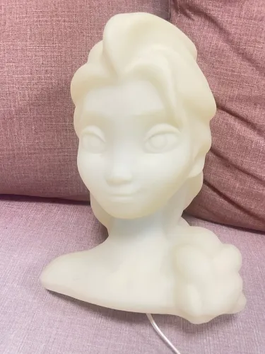 Luminária da Frozen Elsa 