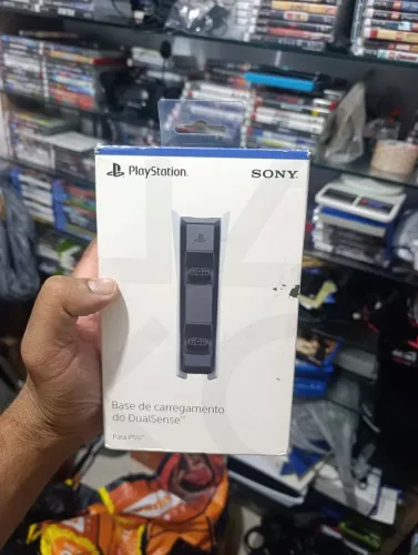 Base de carregamento Controle Ps5 Original Sony - Ac cartão (temos jogos)