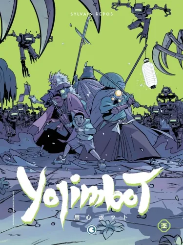 História em Quadrinhos (HQ) Yojimbot - Volume 2: Noites de Ferrugem (Novo - Lacrado) Capa 