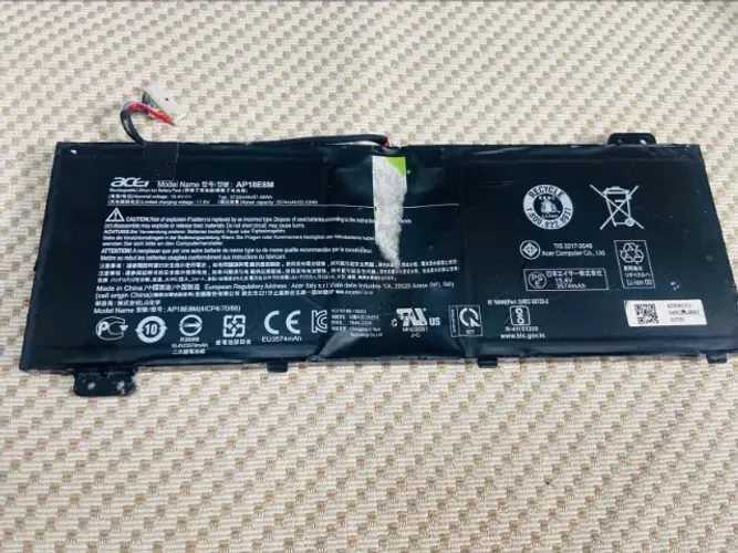 Bateria Para Notebook Acer Nitro 5 An515-43-r19j | Ap18e8m Cor da bateria Preto