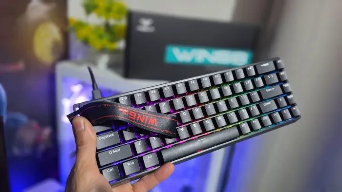 Teclado magnético AULA WIN68 RT 0.01mm - NOVO