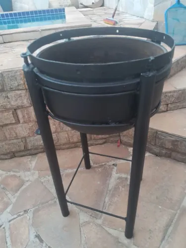 Churrasqueira de tambor