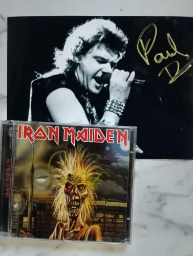 Paul Di'Anno Autógrafos