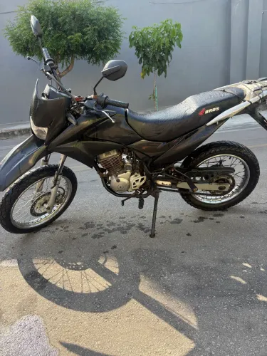 Bros 150 partida e freio a disco na dianteira