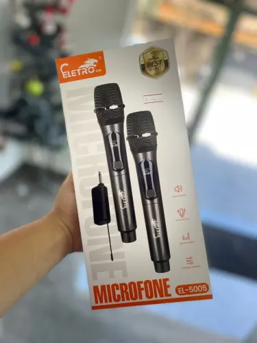 MICROFONE COM FIO EL-5005