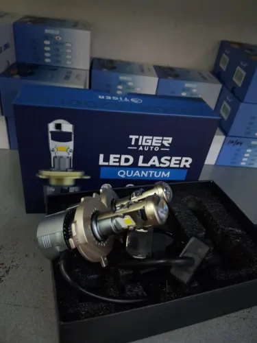 LÂMPADA DE LED PROJETOR CORTE PERFEITO <br>SOMENTE H4 E H7