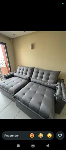 Vendo sofá retrátil reclinável novo