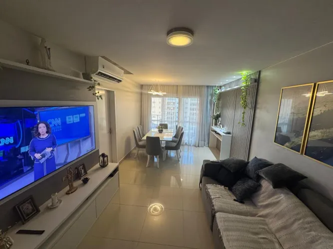 Condomínio Reserva das Águas, Apartamento com 3 Suítes, 132m² privativo