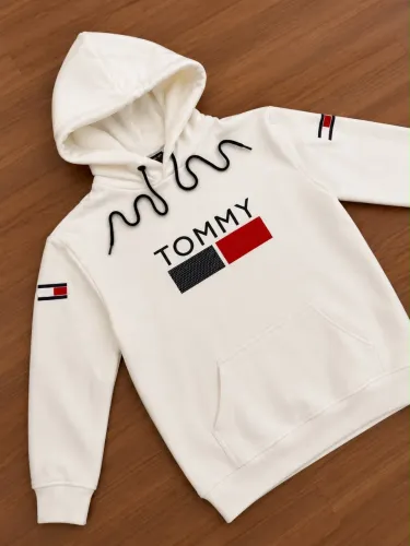 Blusa de frio Tommy Hilfiger branca