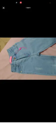 Calça jeans infantil feminina