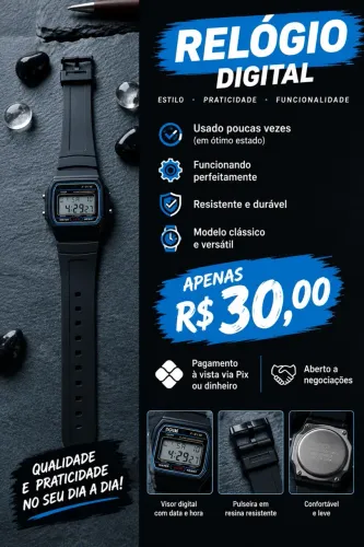 Relógio de uso diário