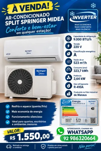 Ar condicionado Split Springer Midea