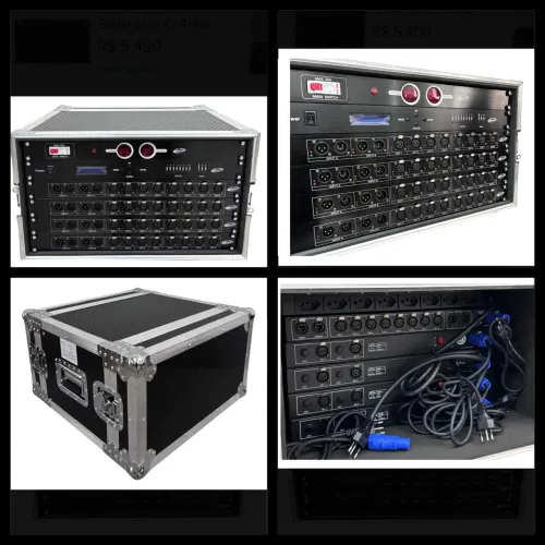 RACK SPLINTERS + ART NET P/ ILUMINAÇÃO
