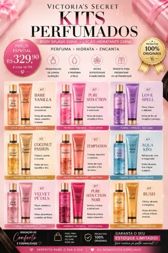 ? KITS PERFUMADOS VICTORIA?S SECRET ?