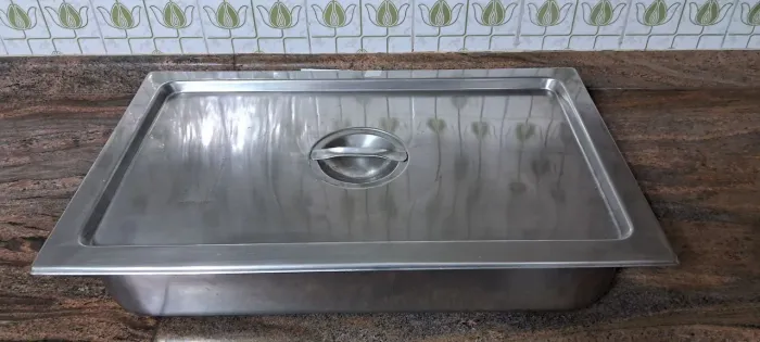 Travessa de inox