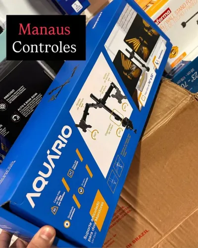 Suporte para 2 monitores articulado 