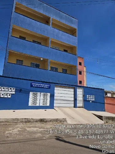 Chance única Apartamento no Loteamento Lunabel 3, Novo Gama - GO, Apto 303, 2 quartos, 55