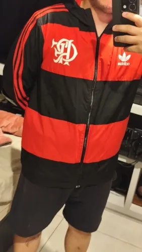 Jaqueta corta-vento Flamengo 2015 - Adidas