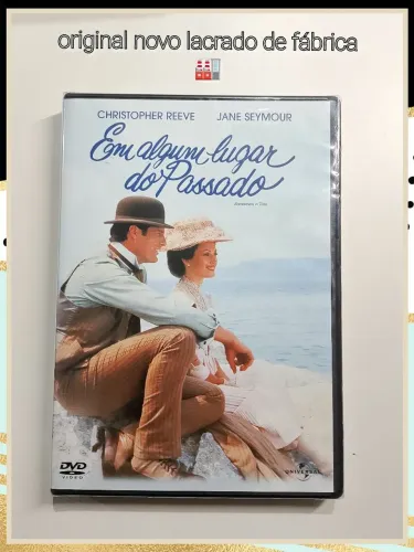 DVD filme em algum lugar do passado original lacrado