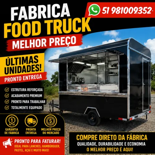 TRAILER LANCHE PRONTO ENTREGA O MELHOR PRECO DO MERCADO