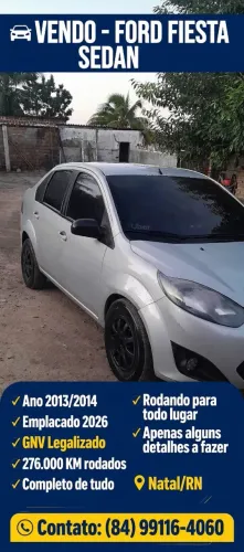 Ford Fiesta Sedan 1.0 8V Flex 4P 2013